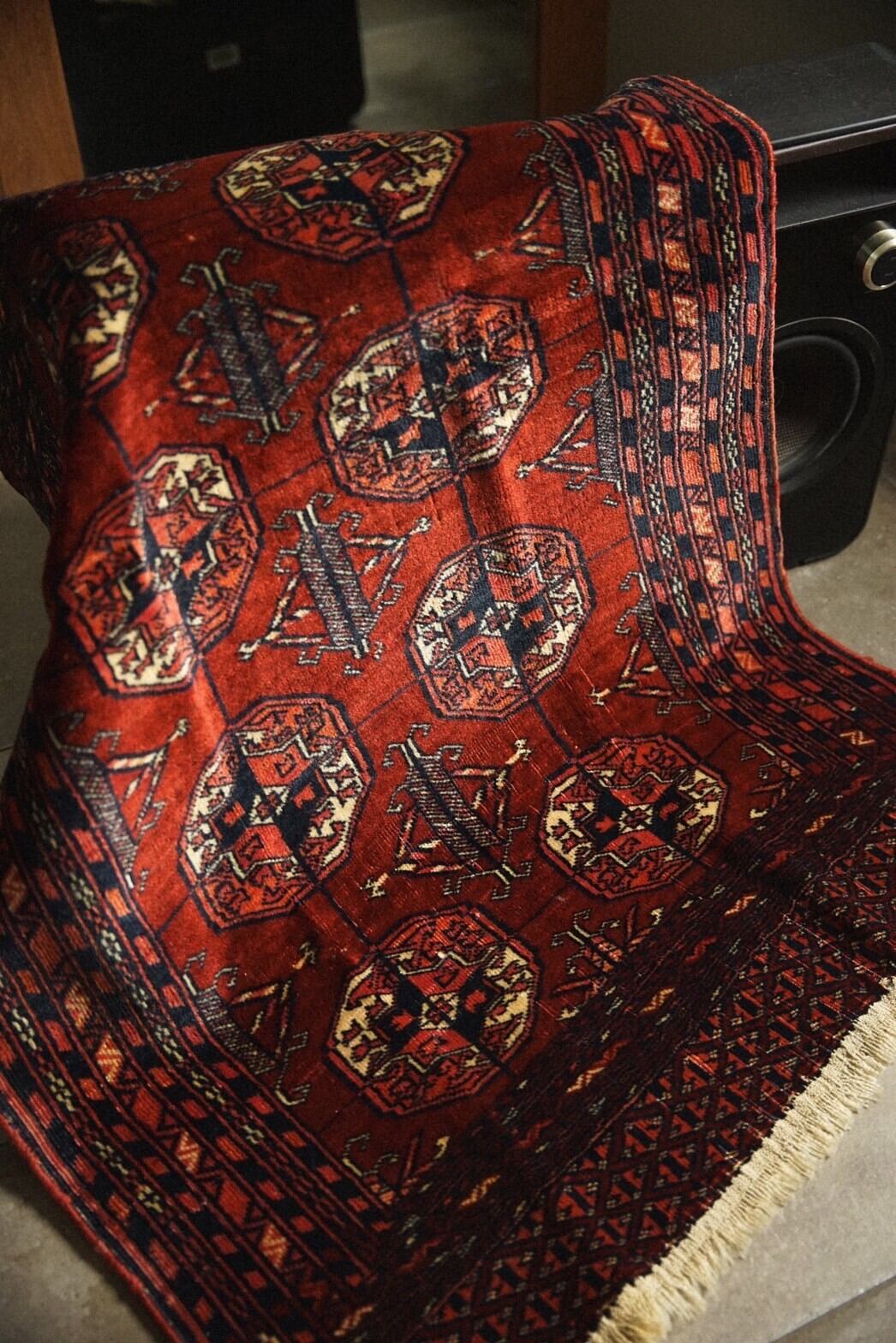 628 -Antique Turkmen Tekke rug