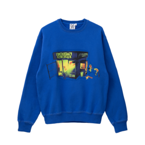 SG Thermography crew neck(Blue)