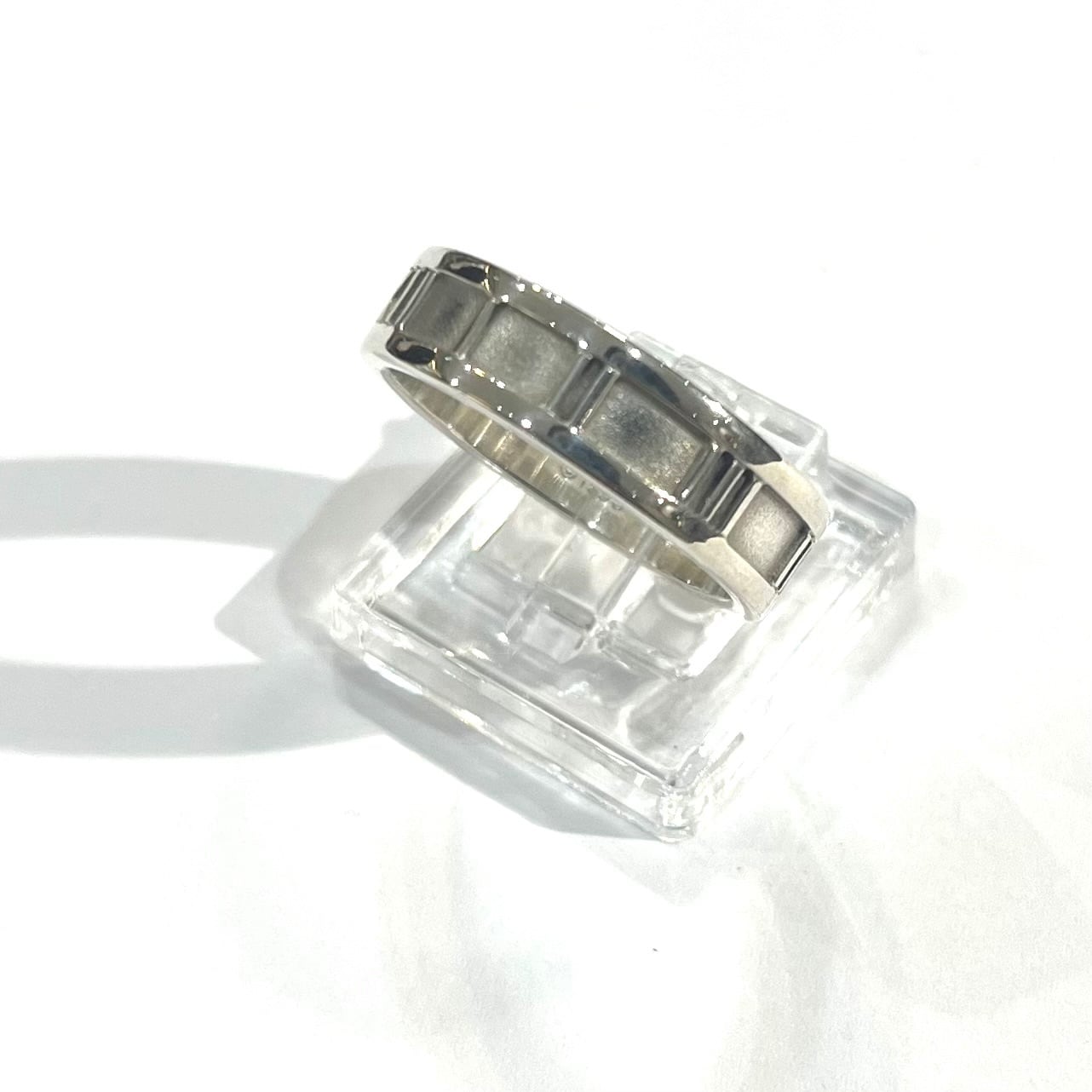 TIFFANY&CO】【17号】2582 時を纏う シルバー925号アトラスリング指輪