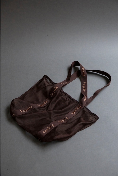 Façade　Facade tote bag - Burgundy