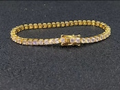 【Ice85】Tennis Chain Bracelet【Moissanite/5mm】
