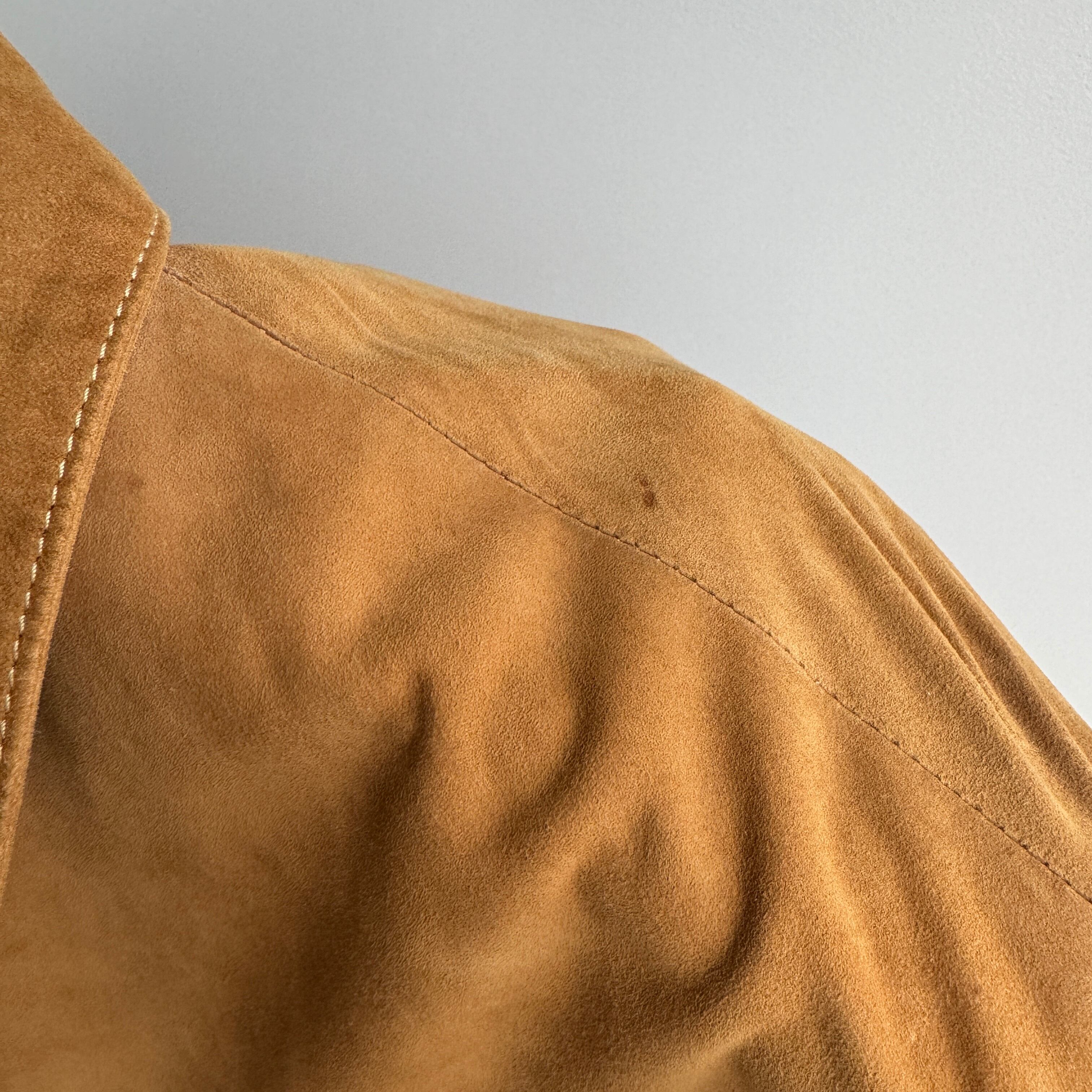 HERMES スエードレザージャケット 60s〜70s オールドエルメス 古着
