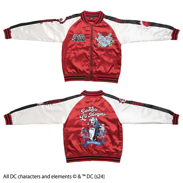 キャラジャン】 DC クレイジーハーレイ・クイン スカジャン | silkTo