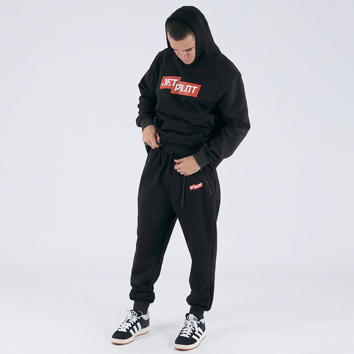 スタップル トラックパンツ ブラック ボトムス CORE08 JETPILOT | JETPILOT