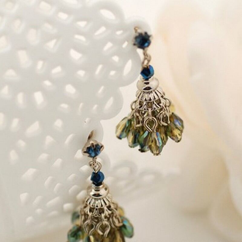 retro bead earrings　　　1-794