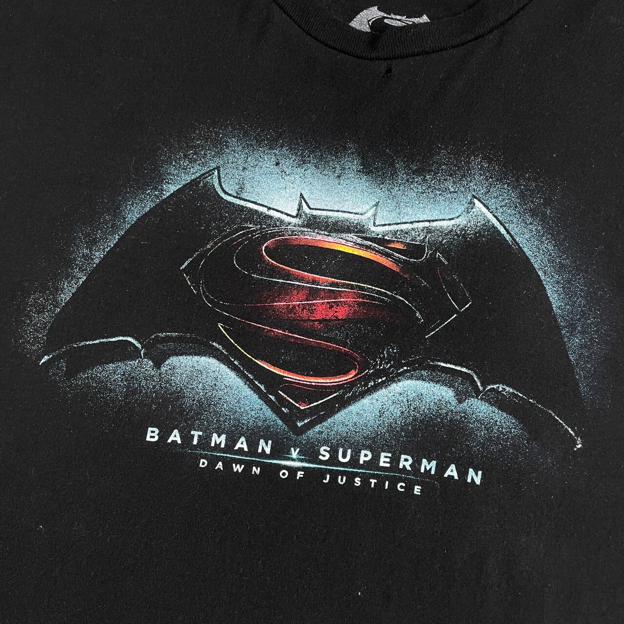 ビッグサイズ BATMAN V SUPERMAN DAWN OF JUSTICE プリントTシャツ 