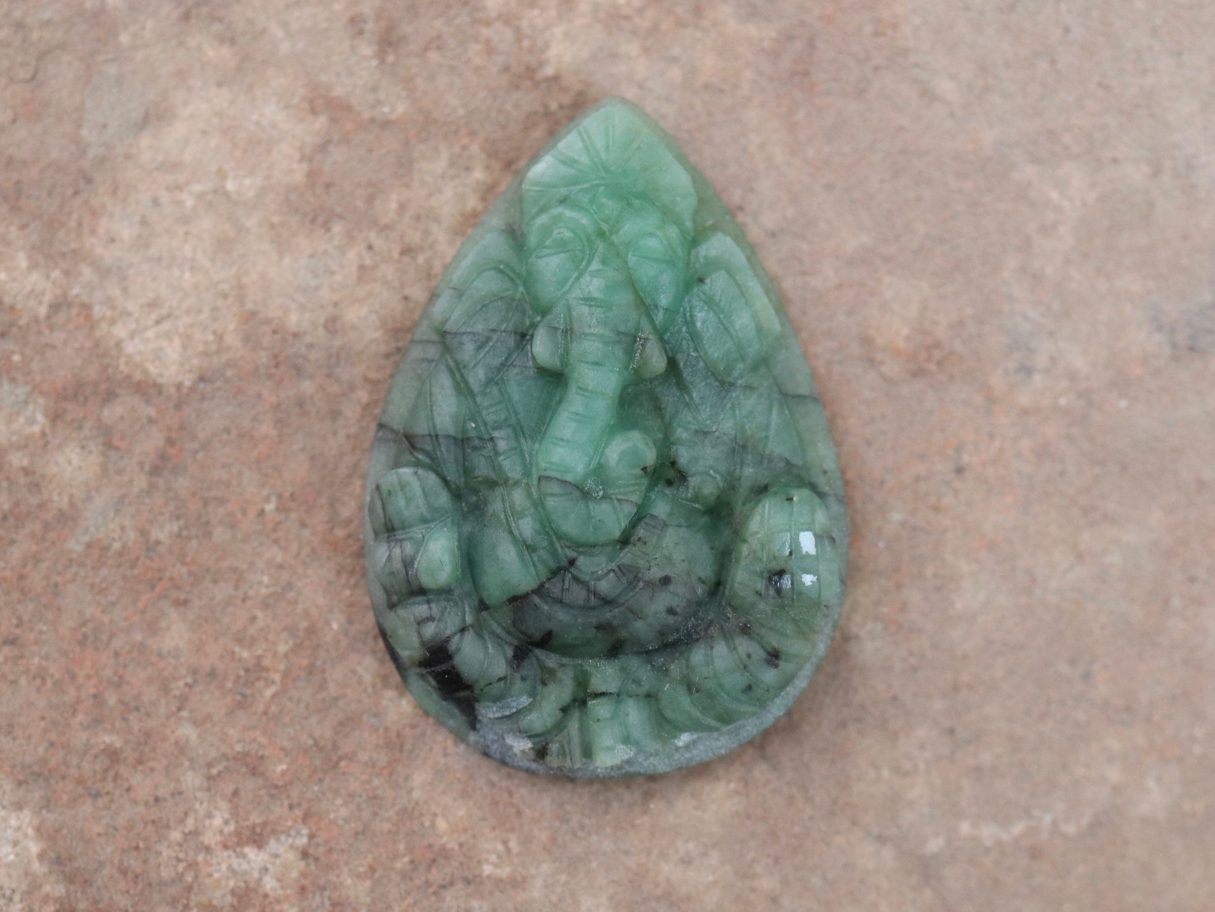 3エメラルド ガネーシャ