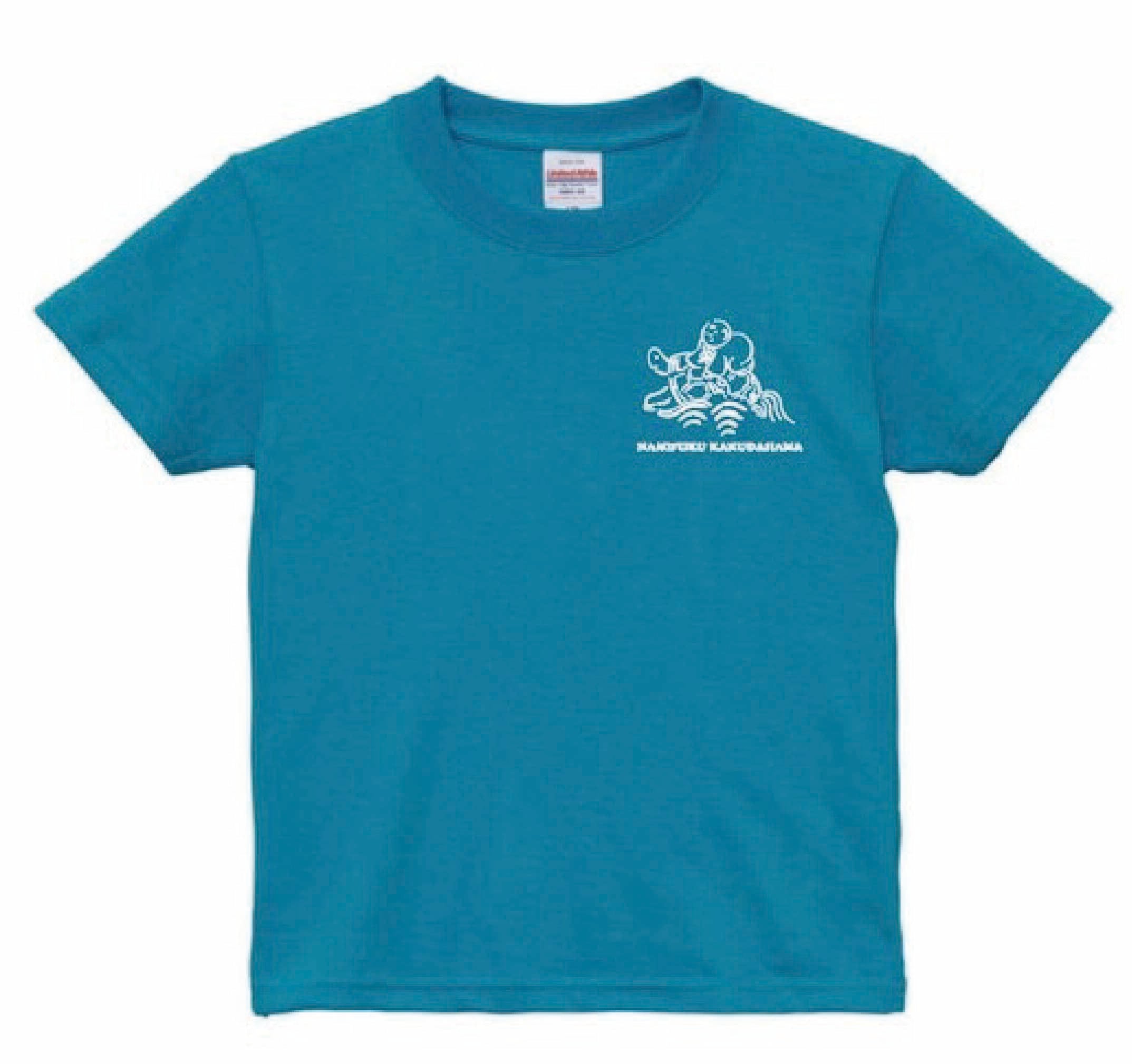 キッズなみ福 Tシャツ（ターコイズブルー）【通常便】 | 新潟ラーメン