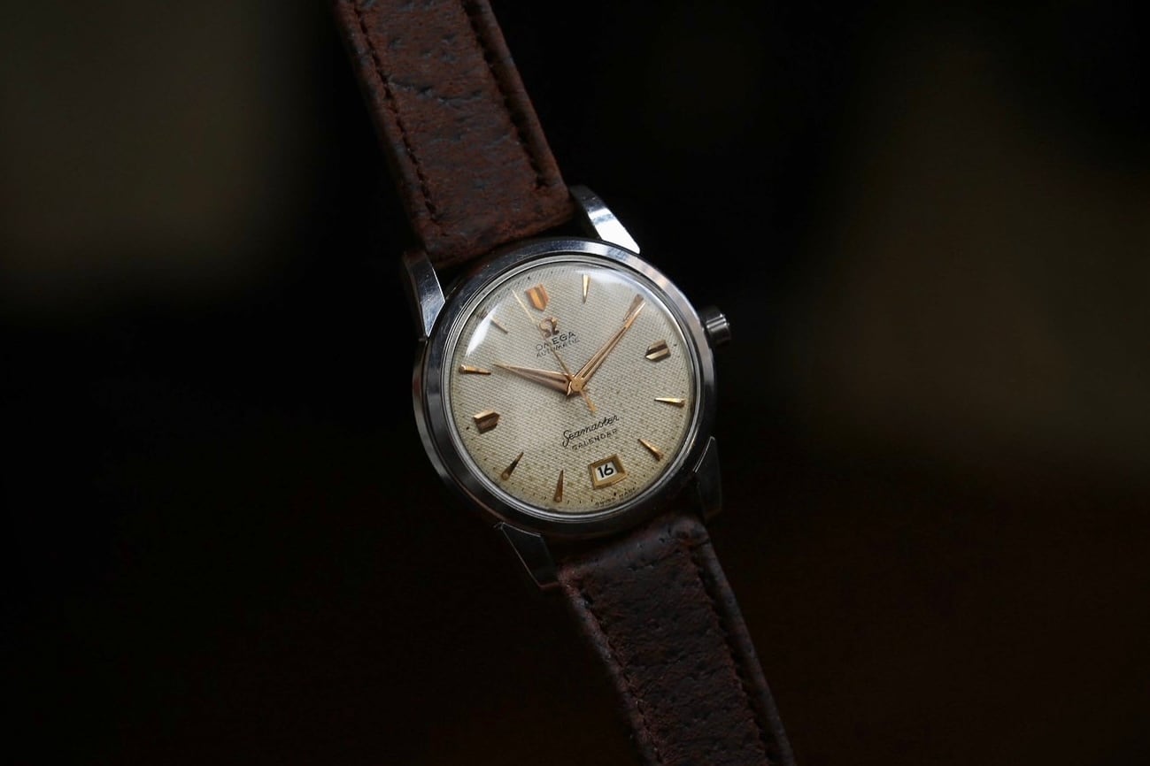 OMEGA】 1955年製 オメガ 『シーマスターカレンダー 1st』 後期型