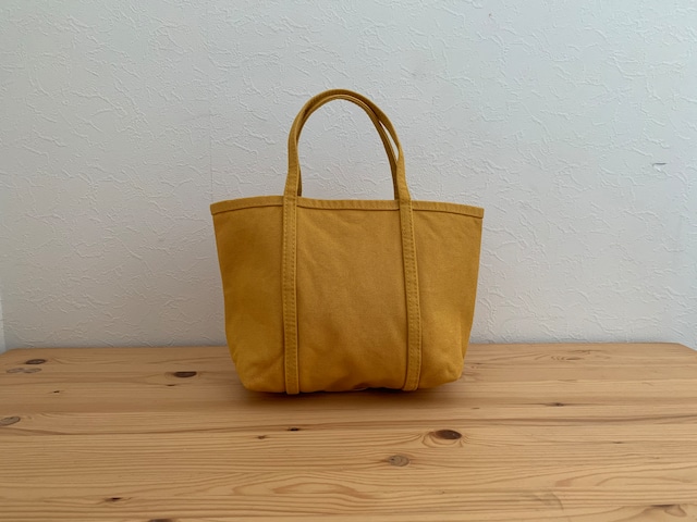 帆布　おでかけTOTE (S) mustard yellow