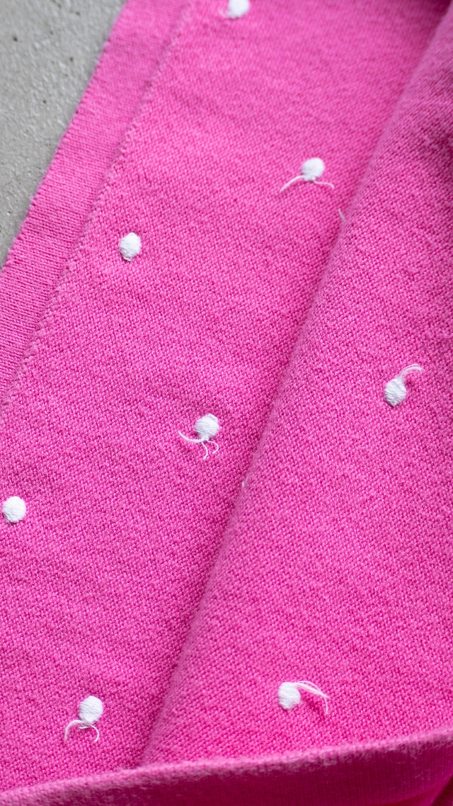 "LAUREN RALPH LAUREN" 1990s Dots boatneck knit