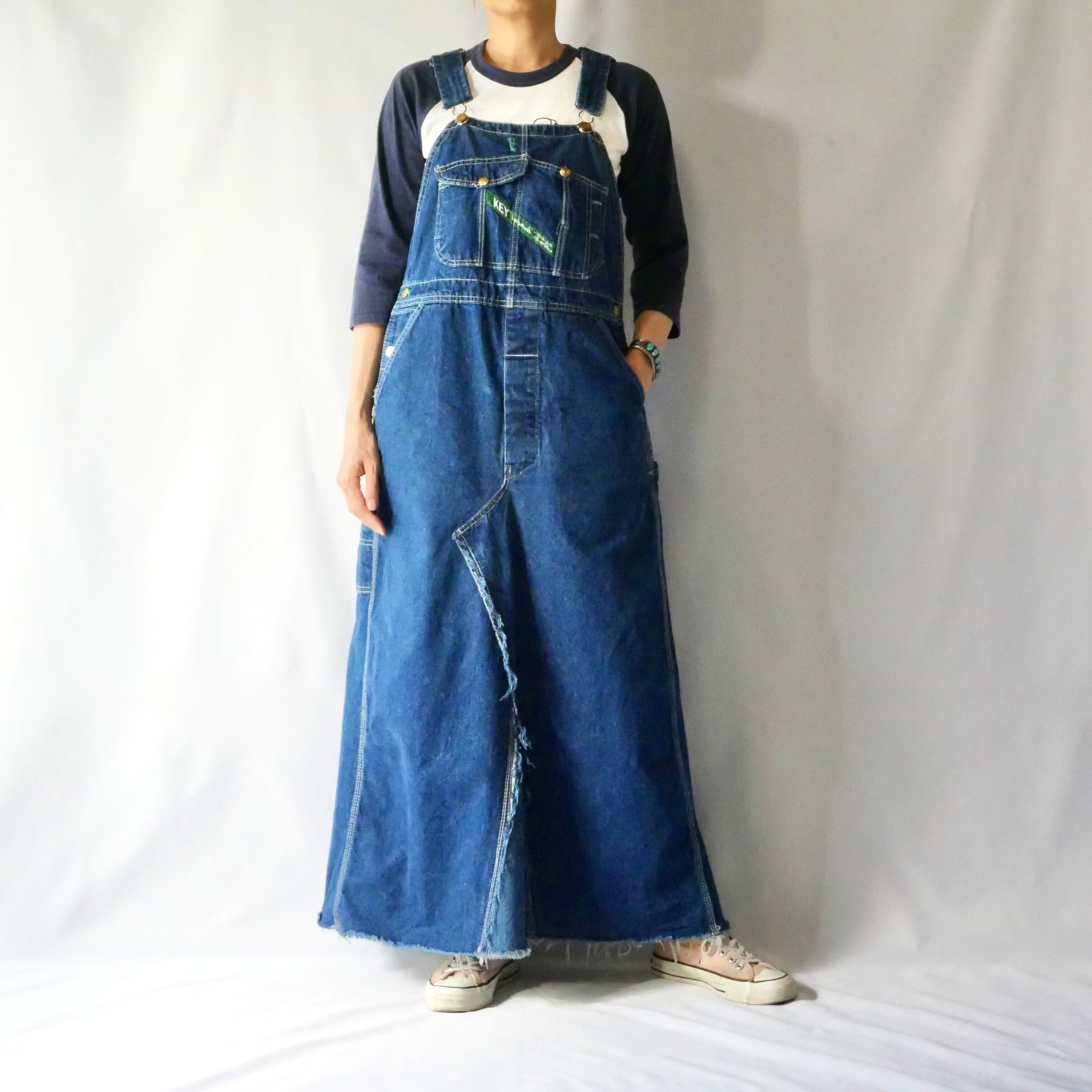 Made in USA KEY overall denim remake onepiece アメリカ製 キー