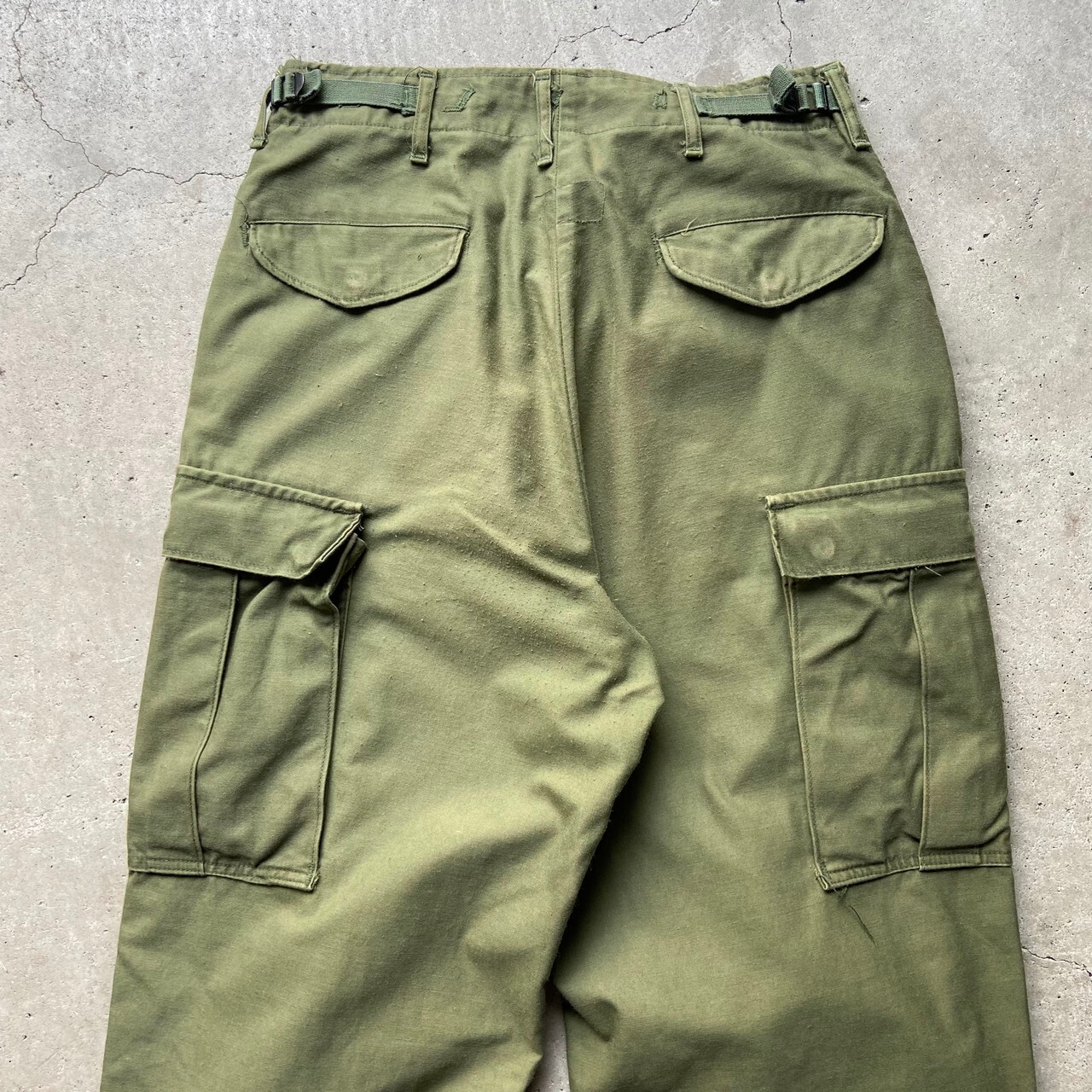 70年代 米軍実品 U.S.ARMY M-65 フィールドパンツ トラウザー カーゴ 