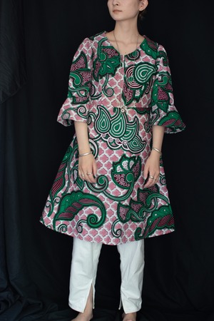 1970-80s African batik onepiece