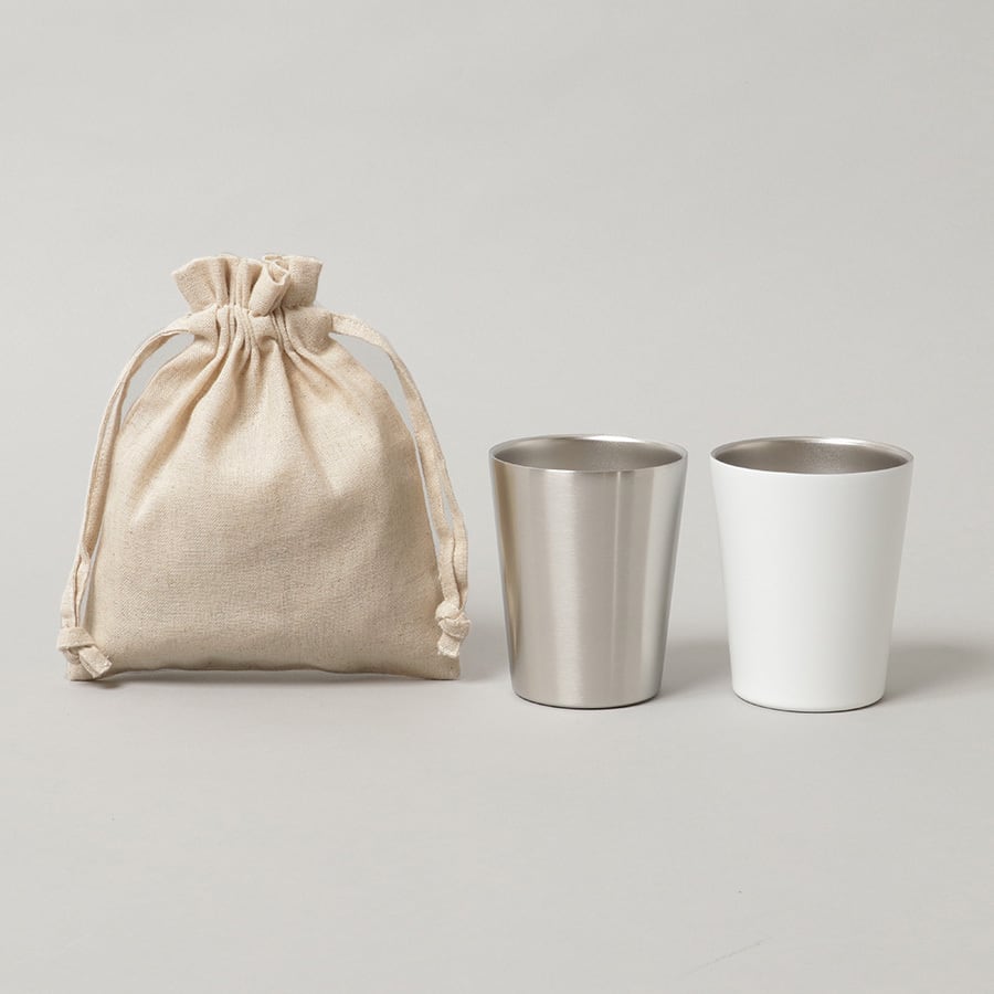 オリエンタルカレー コットンリネン巾着S（ロゴ） | ニッポンノイチ