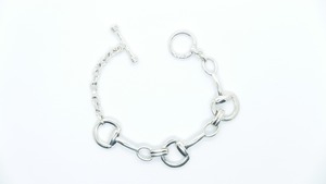 meian sterling silver " Bit " bracelet   L