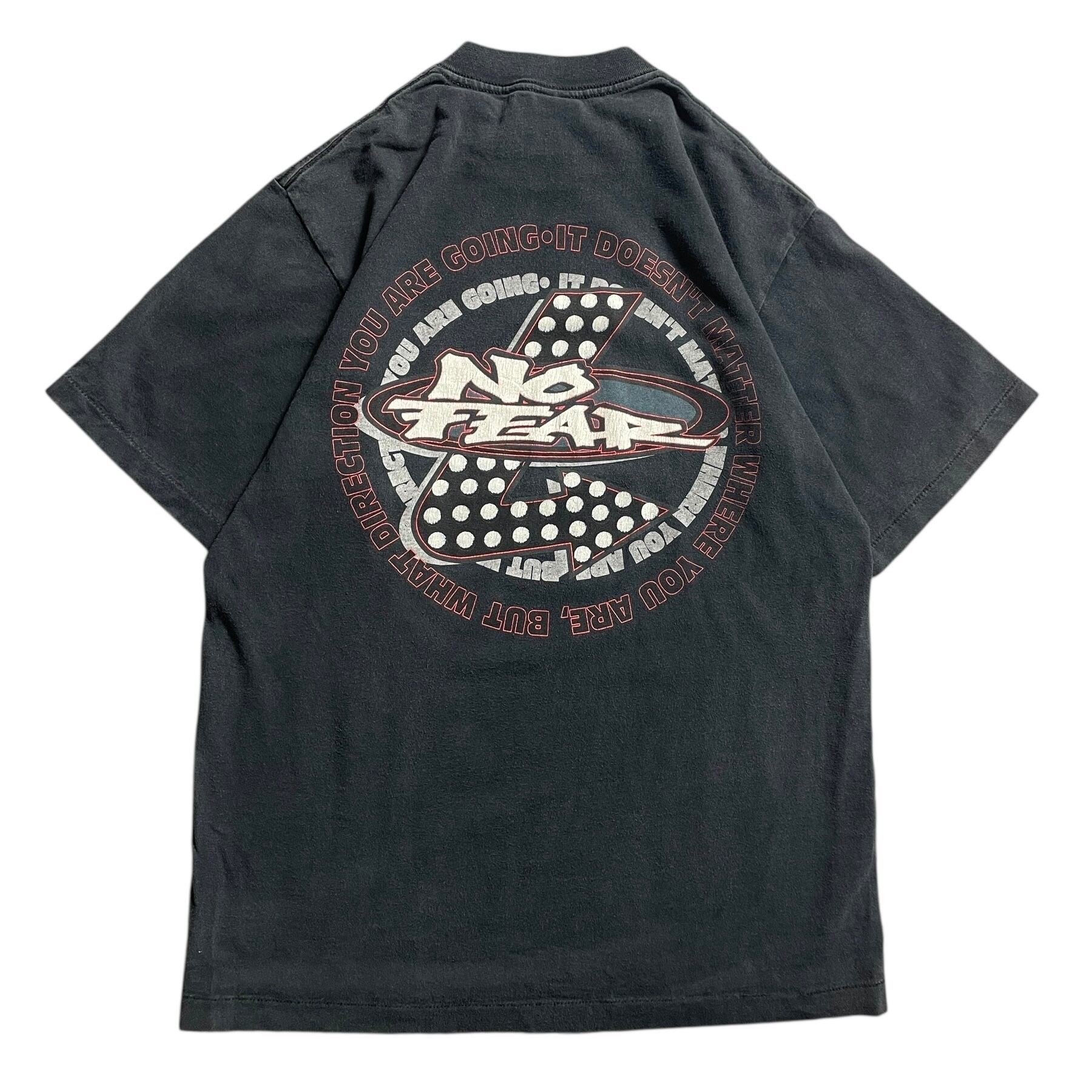 90s USA製 No fear フェード vintage T-shirt