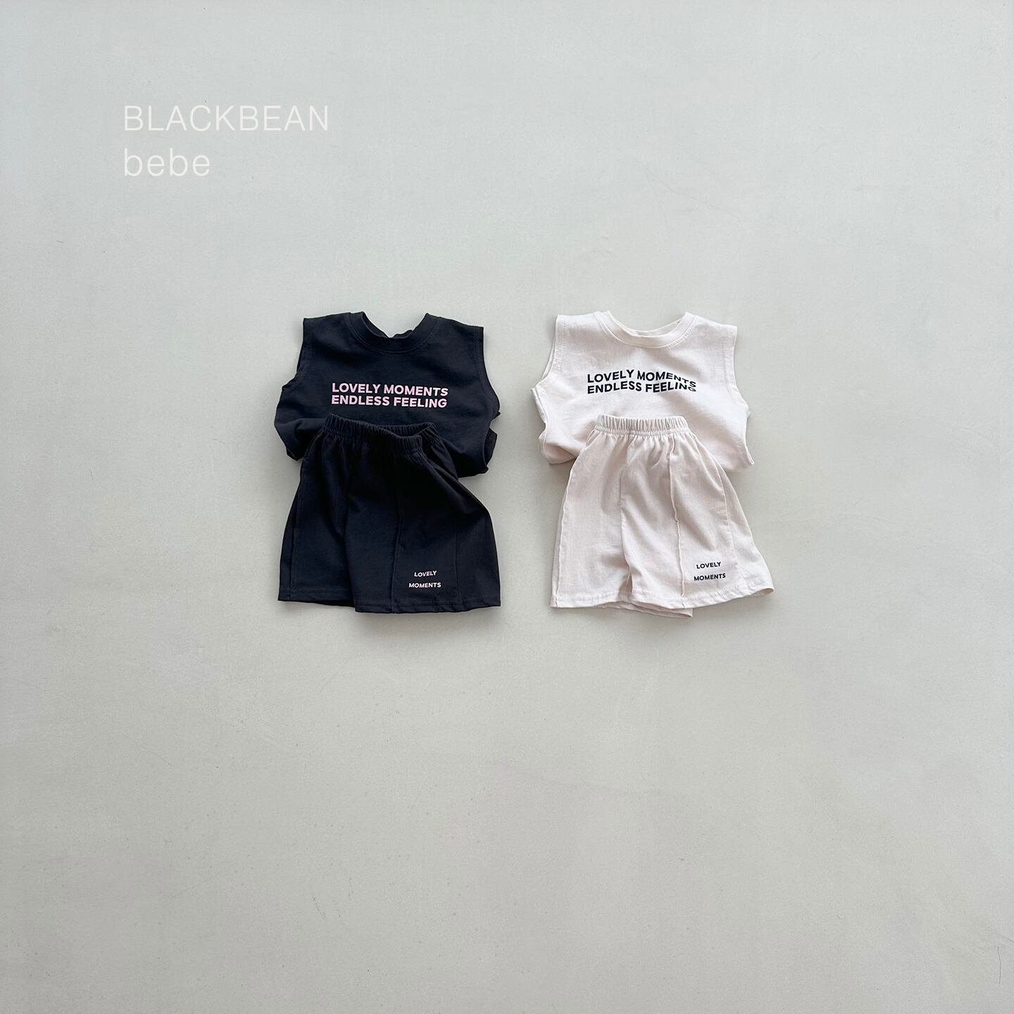 bebe moment set【blackbean】※7月中旬発送予定