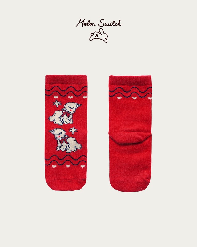 【即納】melon SOCKS <kids>