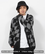 ＼SALE／◆WJQ モヘアタッチ ルーズカーデ◆jp-400821
