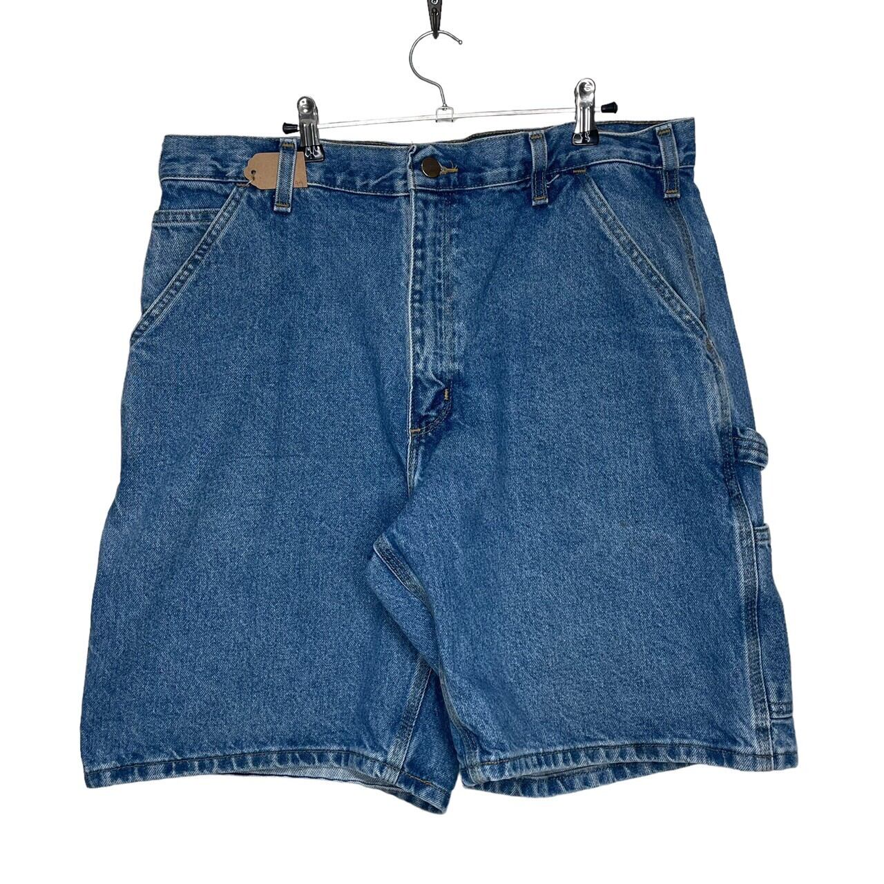 W36】Carhartt デニムペインターショーツ 革パッチ | 古着屋OLDGREEN
