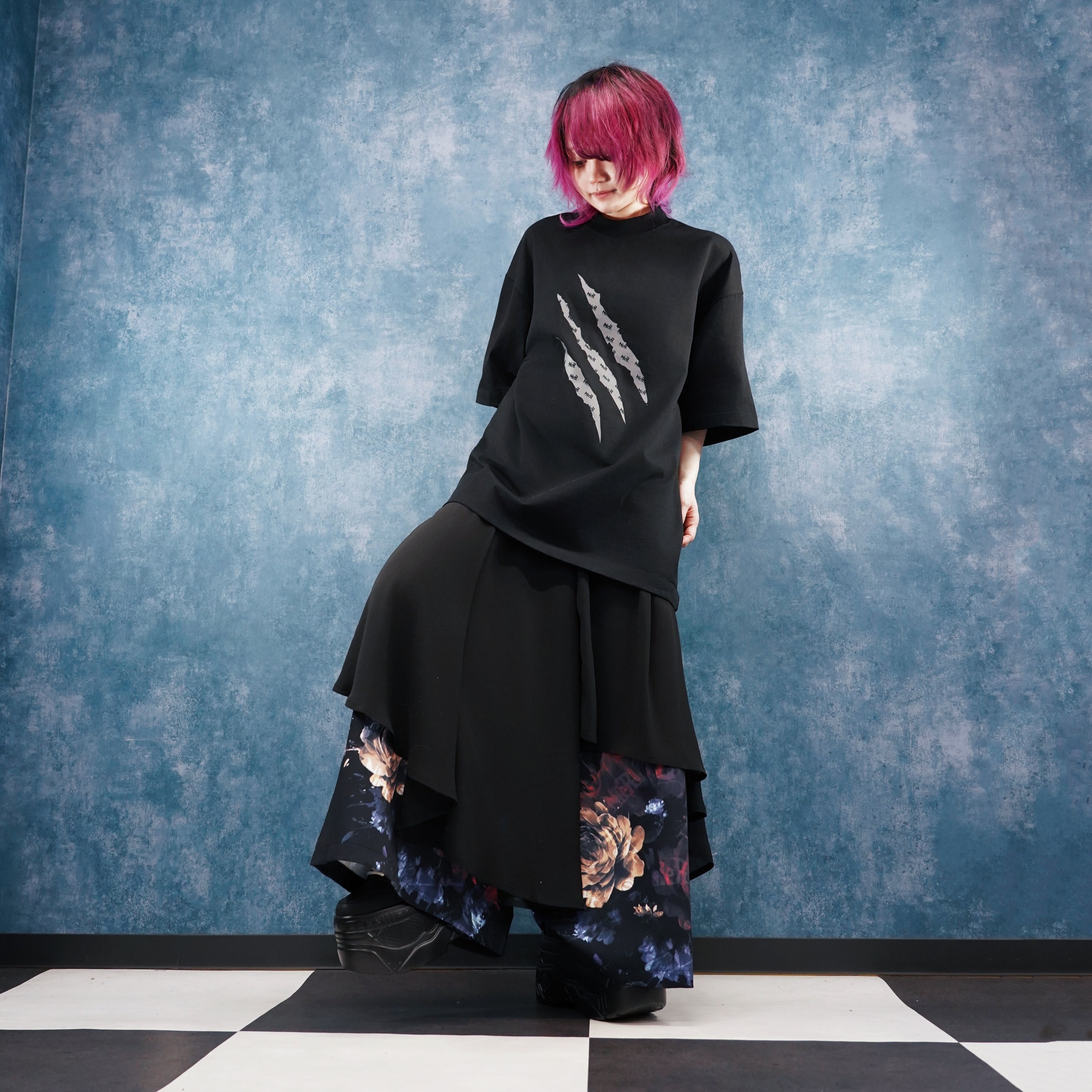 フラップレイヤードワイドパンツ【ABYSS ROSE】 | NIER CLOTHING