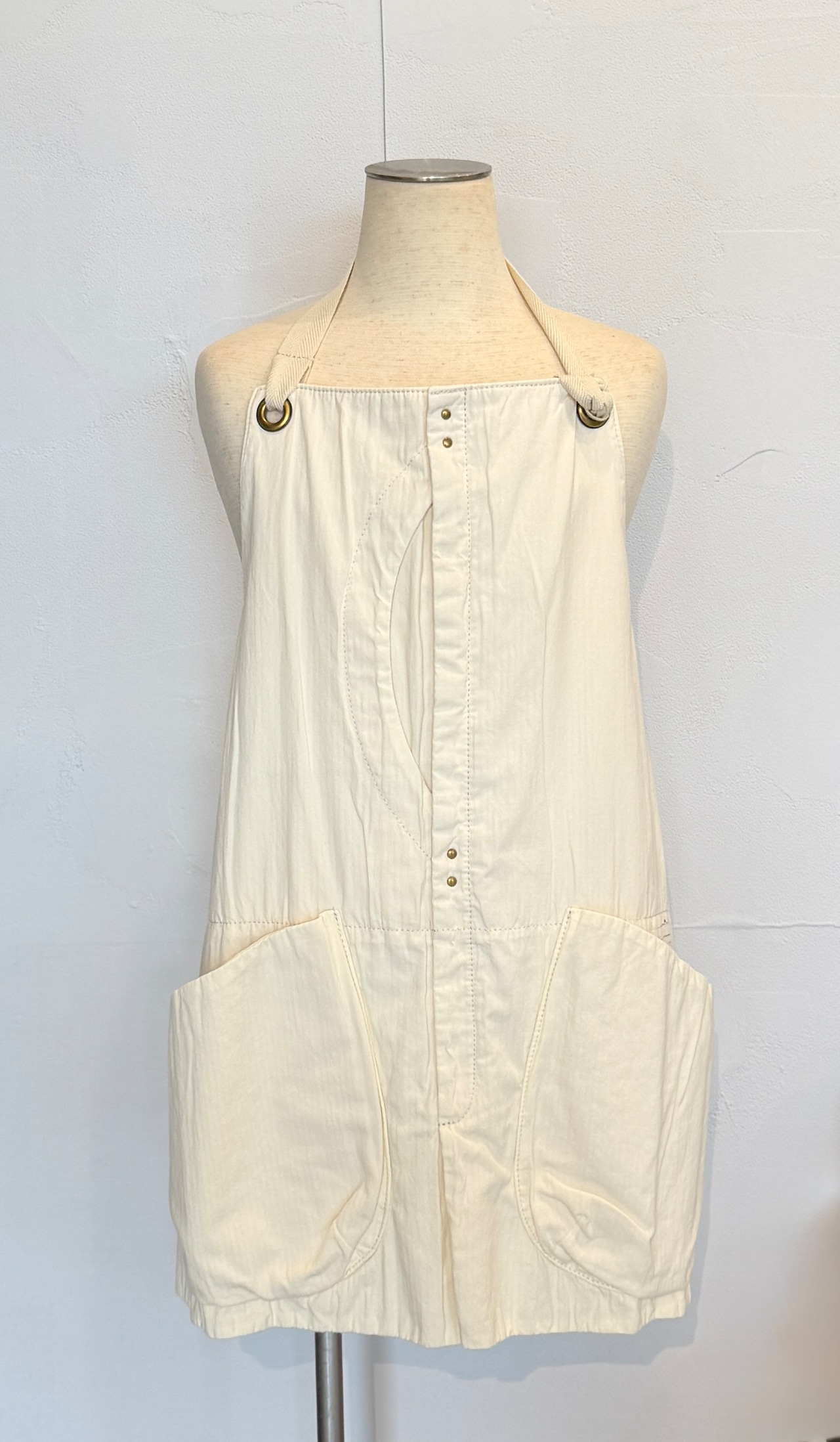 suolo GRIZZLY apron WHITE