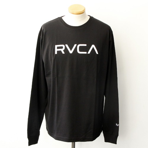 【RVCA】BIG RVCA LS TEE (BLACK)