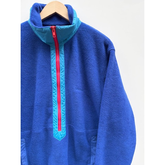 80s Patagonia "Half Zip" FLEECE PULLOVER MADE IN USA  Size M