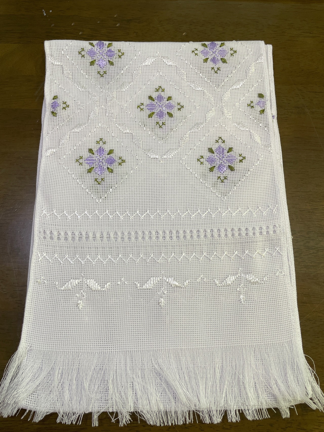 ウクライナ伝統手刺繍祭具タオル「ルシニク」 - 4