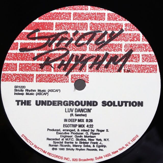 Underground Solution / Luv Dancin' [SR 1220] - 画像2