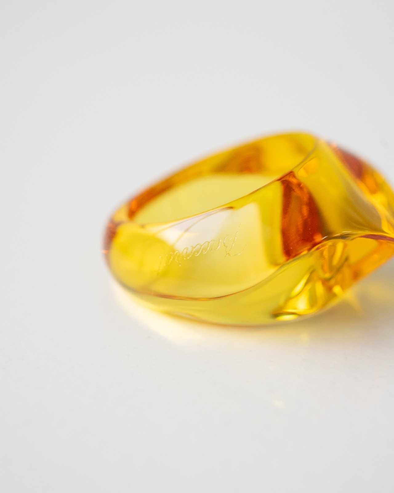 〈Baccarat〉Crystal ring