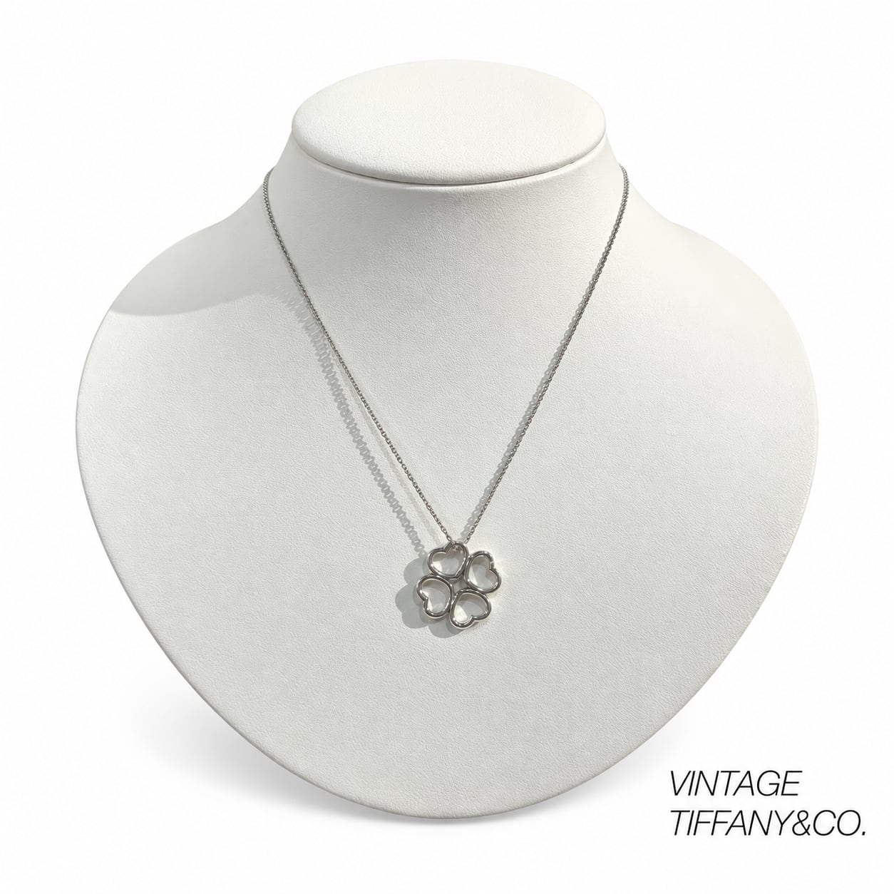 TIFFANY & Co.】2716 ティファニー オープンハート クローバー