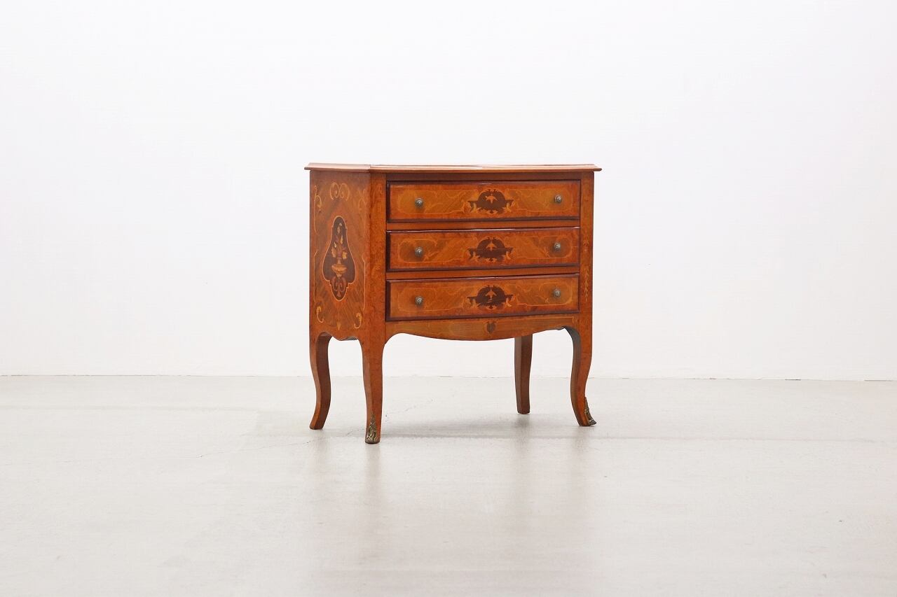 MARCONI ARTE マルコーニ・アルテ イタリア製 5段チェスト 象嵌加工 MARCONI ARTE マルコーニ・アルテ イタリア製 5段チェスト 象嵌