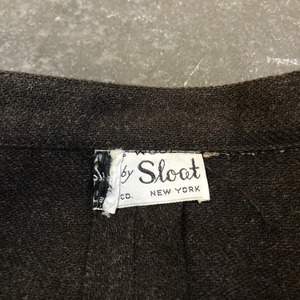 VINTAGE wrap design wool skirt