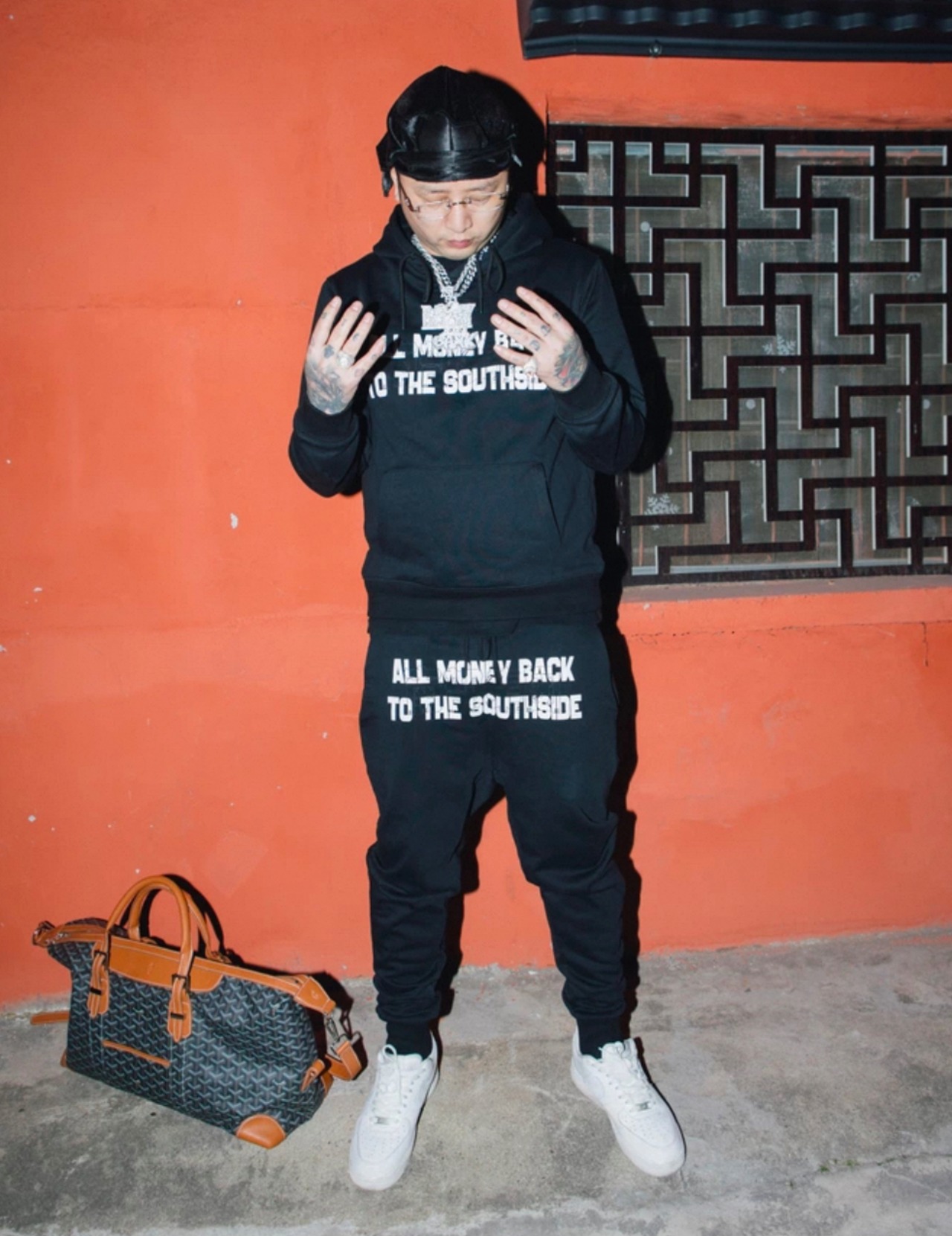 SSG krash logo setup hoodie pants - 4