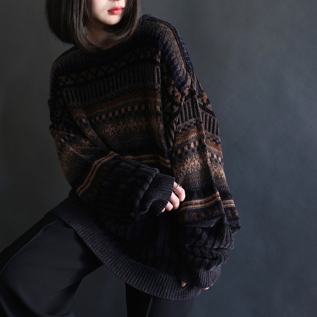 good pile fabric geometry pattern loose knit