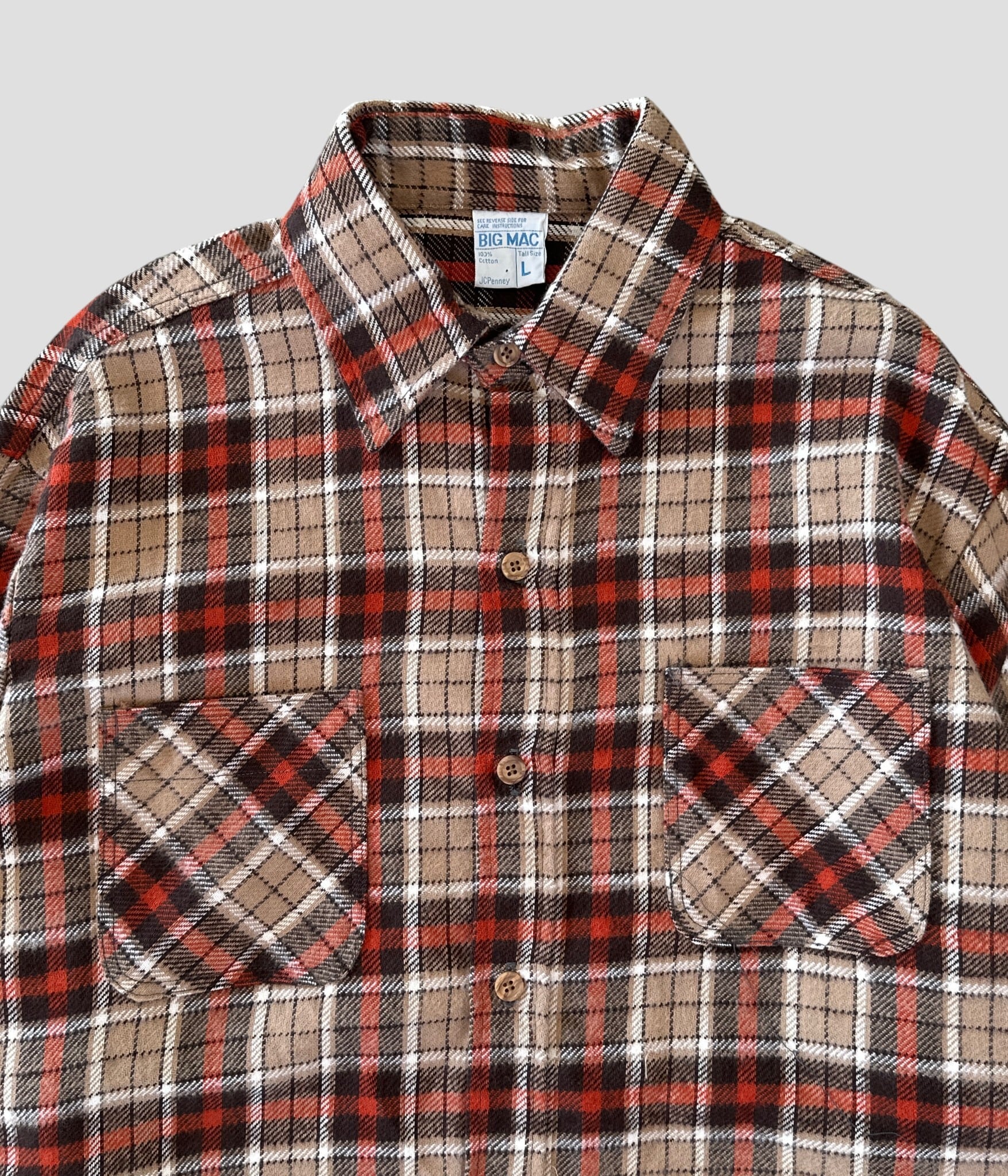 BIG MAC- Vintage 70s L Flannel Shirt | BEGGARS BANQUET公式通販
