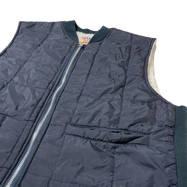 "Mark's Work Wearhouse"90's〜 キルティングベスト 中ボア ThreeF