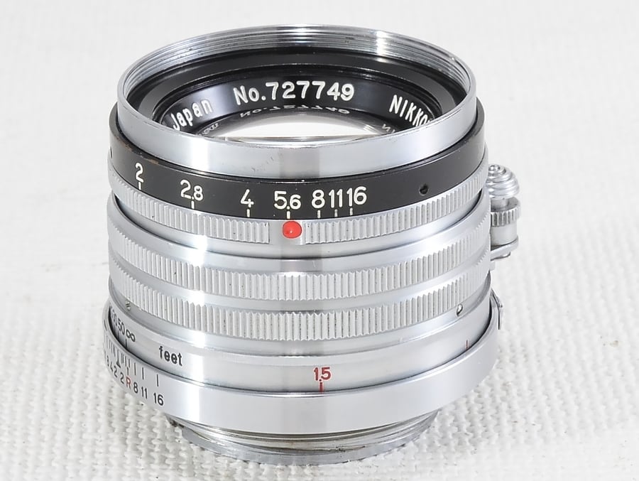 Nikon NIKKOR-H.C 5cm F2 黒帯 Leica L39 ニコン（17453 ...