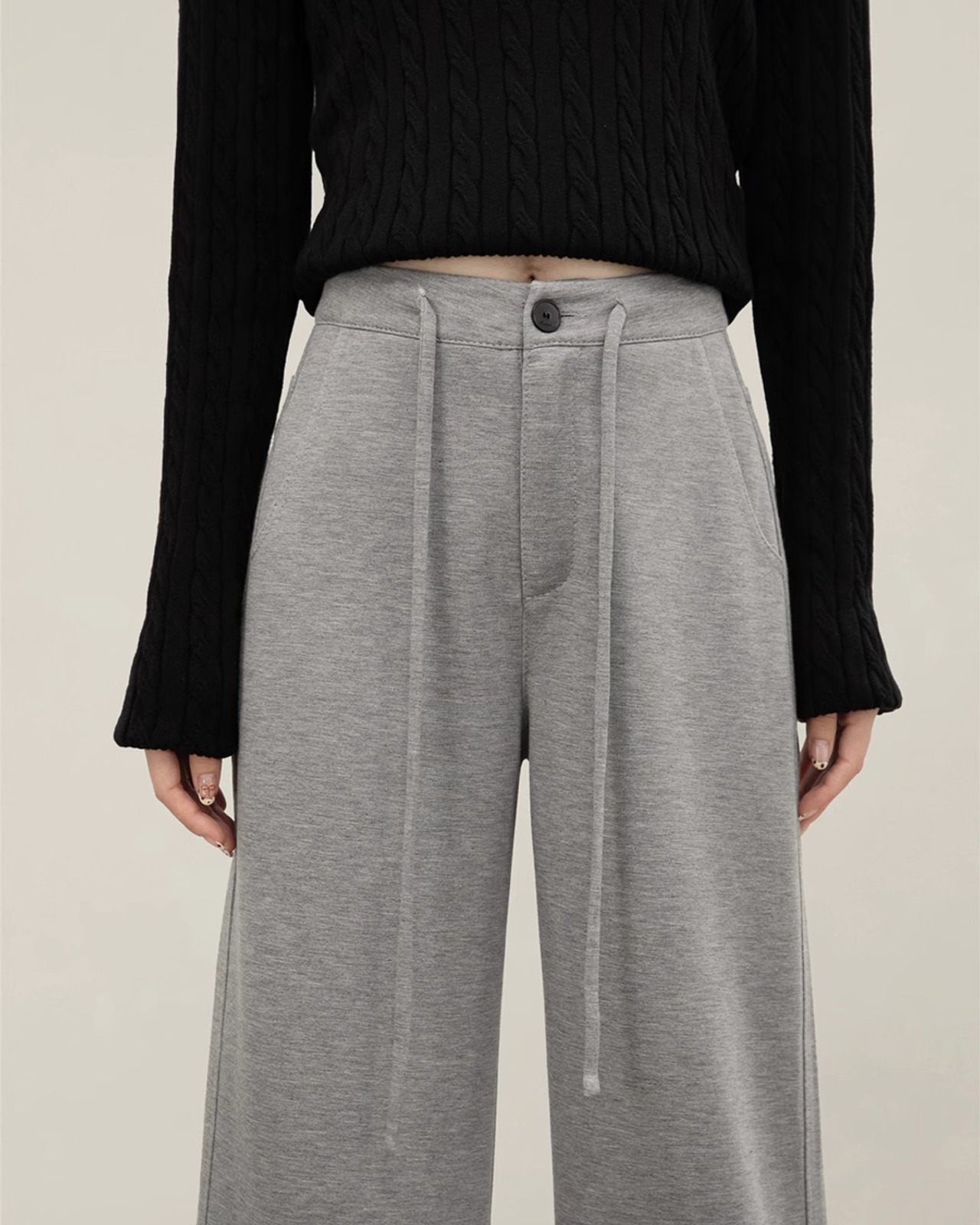 Casual wide Pants　T20409