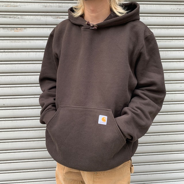90s USA carhartt ダブルニーダックペインターパンツ 茶系 W38