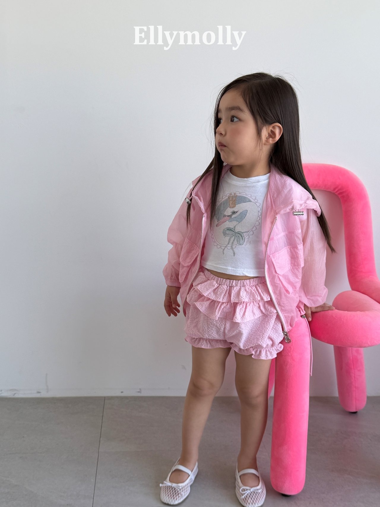 [ELLYMOLLY] Petaltier Shorts (13/15) / [엘리몰리] 페탈티어쇼츠 (13/15)