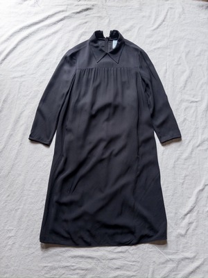 "PRADA" Gathered Onepiece Dress