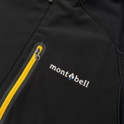 mont-bell モンベル クリマプロ ノマド ジャケット ジャージ サイズ M /ブラック×イエロー/メンズ/アウトドア