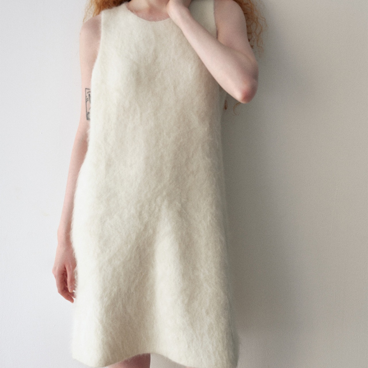 Sleeveless Mini A-Line Dress  T4114