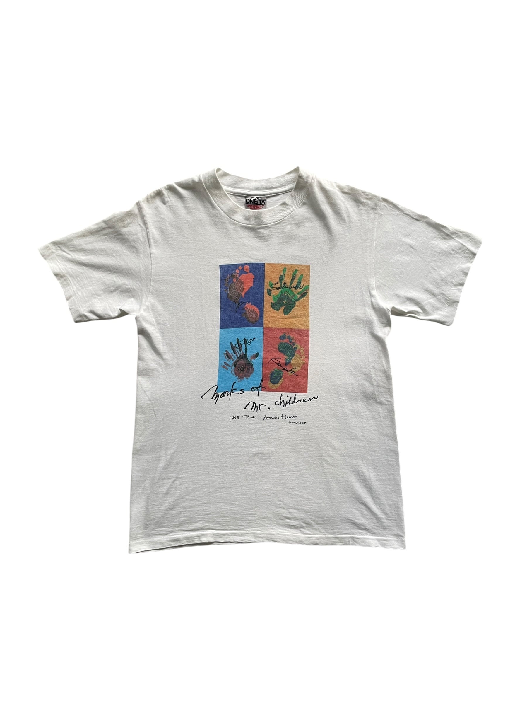 MR.CHILDREN ATOMIC HEART ツアーＴシャツ Mr.Children “Atomic Heart” 1995 Tour Tee / ONEITA POWER-T | 熱田屋