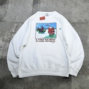 dead stock humor santa print sweat