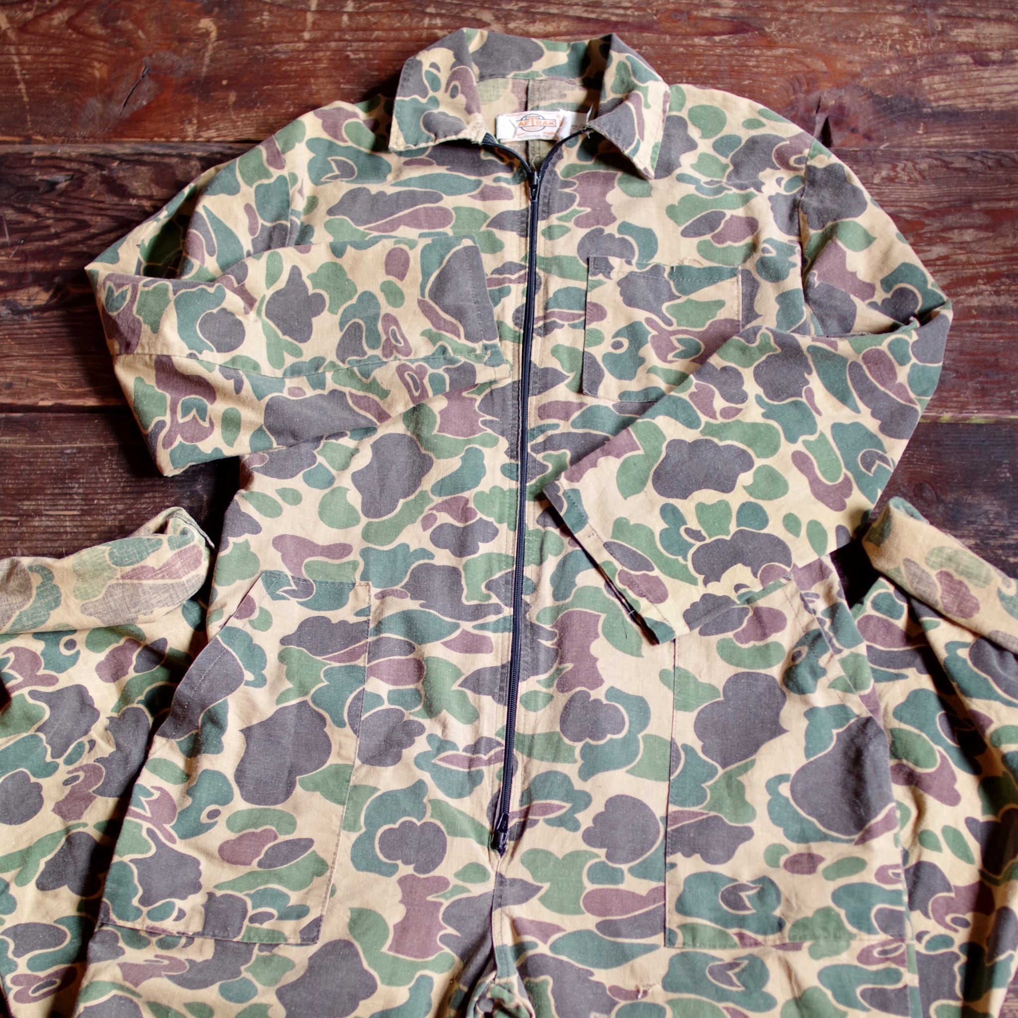 Duck hunter camo All in one / ダックハンター カモ オールインワン / ツナギ