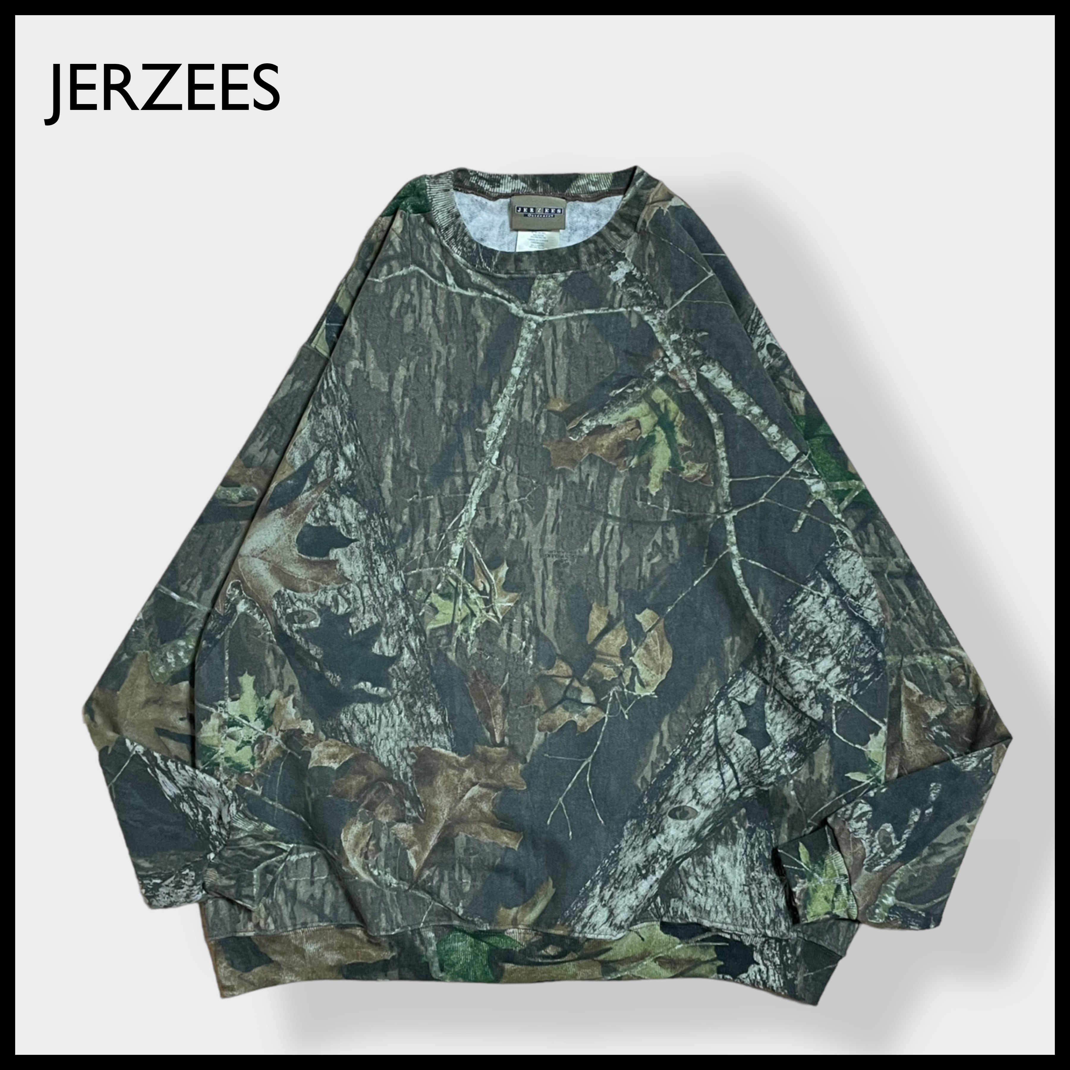 JERZEES】2XL ビッグシルエット リアルツリー REALTREE カモフラ 総柄 